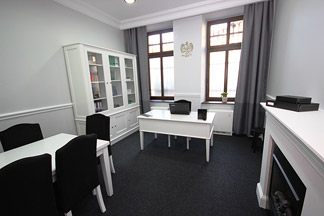wnętrze kancelarii Notarialnej w Świdnicy przy Łukasińskiego 2/1
